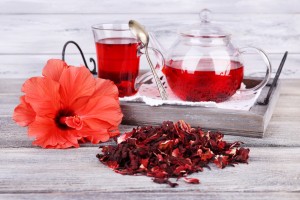cha de hibisco