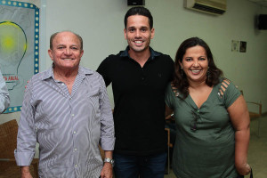 Edson , Rafael e Alessandra Sá