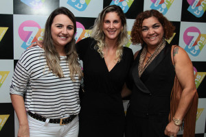 Eveline Pessoa , July Oliveira e Cris Reis