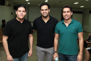 Pedro Paulo , Ivo Dias e Olavo Egydio