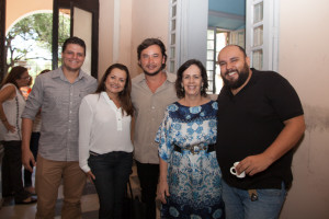 Diego Studart, Keli Oliveira, Thiago Falcão, Neuma Figueiredo e Érico Monteiro