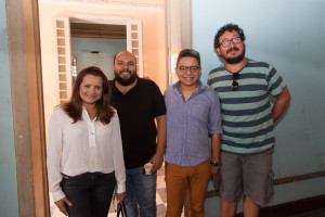 Keli Oliveira, Érico Monteiro, Carlos Zaranza e Nei Filho_