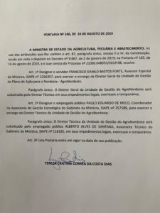 Nomeação Danilo