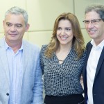 Edson Babrbosa, Cristina Colares e Severino Neto