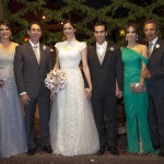 Lia e Fábio Silva, Gabriella e Sergio Rolim, Sandra e Eduardo Rolim