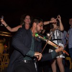 Patrícia Dias comemora seu níver em heliponto do LC Corporate