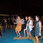 Patrícia Dias comemora seu níver em heliponto do LC Corporate