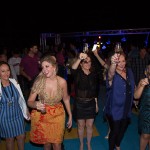 Patrícia Dias comemora seu níver em heliponto do LC Corporate