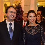 Camilo Santana e Onélia Leite