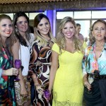 Carine Rodrigues , Larissa Lucena , Carla Babosa , Patricia Dias e Glaucia Cito