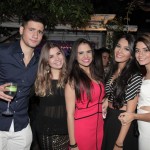 Victor Fernandes, Lara Araujo, Lias Linhares, Lara Lima e Aline Guimarães