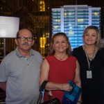 Francisco Rocha,  Zélia Moraes e Socorro Rolim