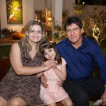 Irla, Letícia e Domingos Duci