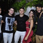Lucas Fortes, Lucas Medeiros, Lucas Arnald, Laticia Moura e Victor Valente