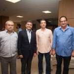 Pedro Luciano, Marcelo Cavalcante, Eduardo Albuquerque e Ricardo Pinho