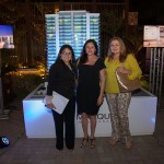 Rose Dias, Amélia Brandão e Cláudia Castelo Branco
