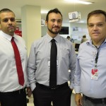 Cristiano Aragão, Henrique Dias e Jean Carlos