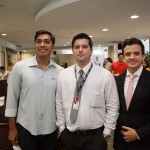 Gustavo Azevedo, Arthur Bezerra e Rafael Albuquerque