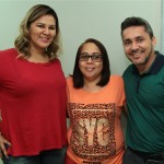 Patricia Mota , Cassia Cardiz e Claudio Amaral