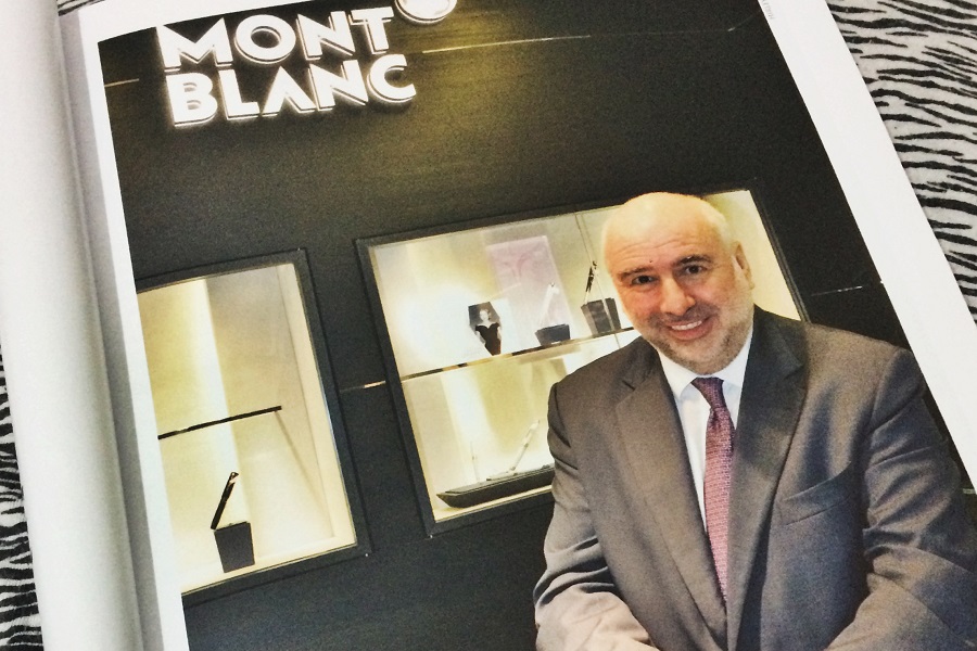Diretor da Mont Blanc no Brasil conversa com a Tapis Rouge