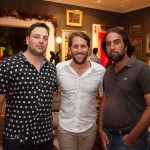 Daniel Roman, Rodrigo e Tomaz Frota_