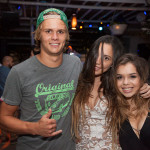 Kevin, Isa Meneses e Sarah Britney