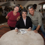 Klaudia Alvarez, Totonho Laprovítera e Edimar Gonçalves
