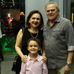 Luiza Miuka , Bruno Linhares e Mario Evarista
