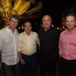 Marcio Tavora, Tobias Navarro, Silvio Frota e Claudio Rocha_