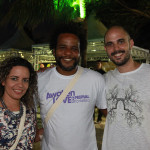 Mirian Castro, Tião Santos e Rafael Studart