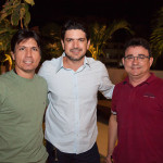 Vagner Queiroz, Romulo Santos e Reginaldo Crispim