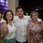 Virgínia Bezerra, Victor Kalil e Maria Núbia