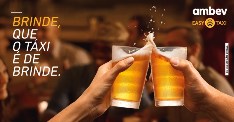 Ambev dá descontos de táxi no Ceará
