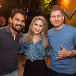 Assis Santander, Mariana Feitoza e Clefersson Santander