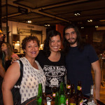 Carol Alcantara,  Carina Oyama e Breno Rocha