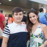 Dudu Brigido e Nicole Vasconcelos