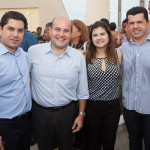 Pompeu Vascocncelos, Roberto Claudio, Ticiana Brigido e Erick Vasconcelos