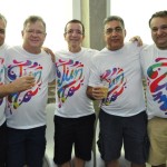 Rogerio Façanha, Augustinho Guerin, Horlando Magalhes e Patriolino Dias