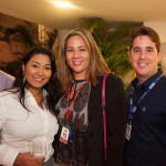 Samara Oliveira, Cristina Arruda e Hugo Moraes