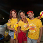 Brunelly Cristine, Edna Almeida e Bruno Barros