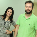 Moara Oliveira e Felipe Trigueiro