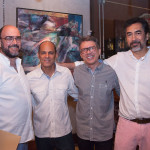 Newton Whitehurst, Mano Alencar, Sergio Helle e Fernando França