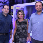 Davi Feitosa , Lilian Porto e Adriano Nogueira