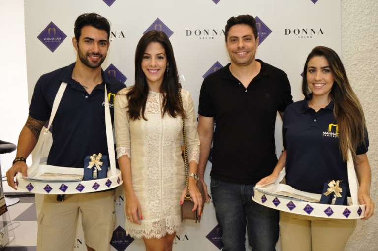 Construtora Manhattan e Donna Salon prestigiam clientes