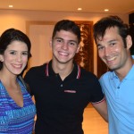 Marcela Victor, Otávio Queiroz e Claudinho Queiroz