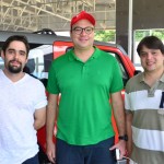 Reno Ribeiro, Thiago Façanha e Novak Neto