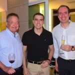 Valman Miranda, Nisabro Fujita e Eduardo Pinheiro