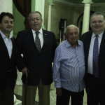 Francklin Dantas , Meton Vascocelos , Coronel Francisco Austregezimo e Pedro Jorge Medeiros