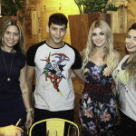 Luciana Miller , Ivens Andrade , Natasha Brigido e Milena Moura