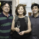 Mauricio Cals , Aurenice Pascoal e Eduardo Cals